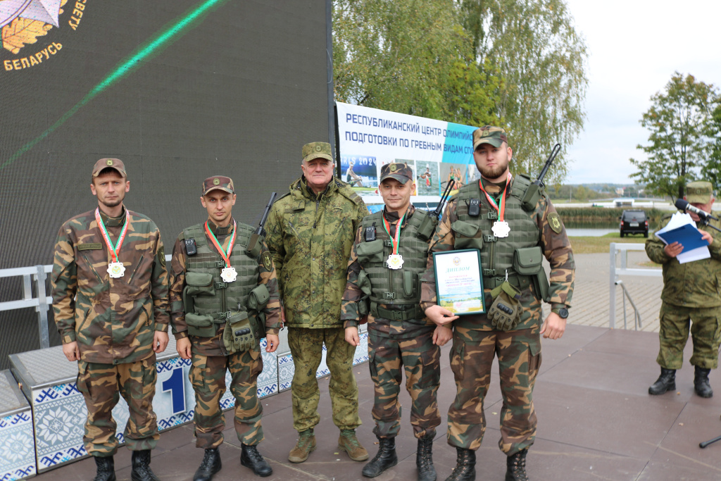 Команда Могилевской области заняла второе место на конкурсе профмастерства среди работников Госинспекции природоохраны