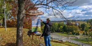 Международный пленэр по живописи собрал в Могилеве художников из разных стран