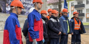 Лучших каменщиков области определили на конкурсе профмастерства в Могилеве