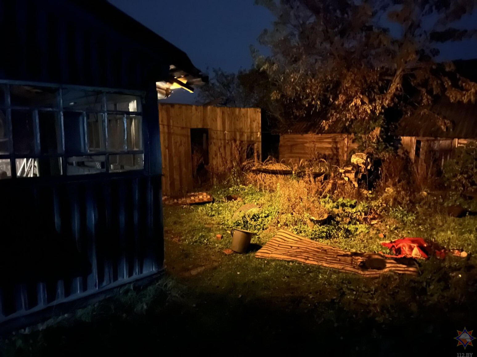 Пожар в Кличевском районе: мужчина не растерялся и спас человека