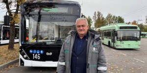 Могилевский троллейбусный парк пополнился новой техникой с автономным ходом