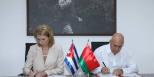 Партия «Белая Русь» и Компартия Кубы подписали дорожную карту сотрудничества