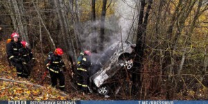 В Кричевском районе в ДТП с пожаром погибли два человека