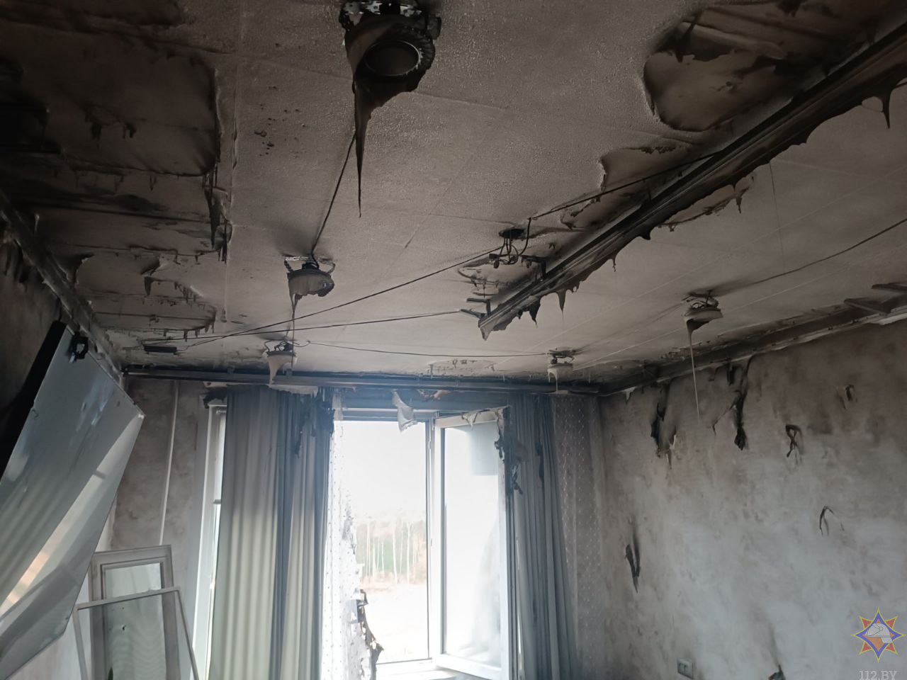 В Бобруйске произошел пожар в общежитии: пострадавших нет