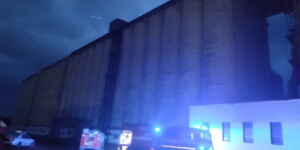 На элеваторе в Осиповичах произошло возгорание отходов зерна