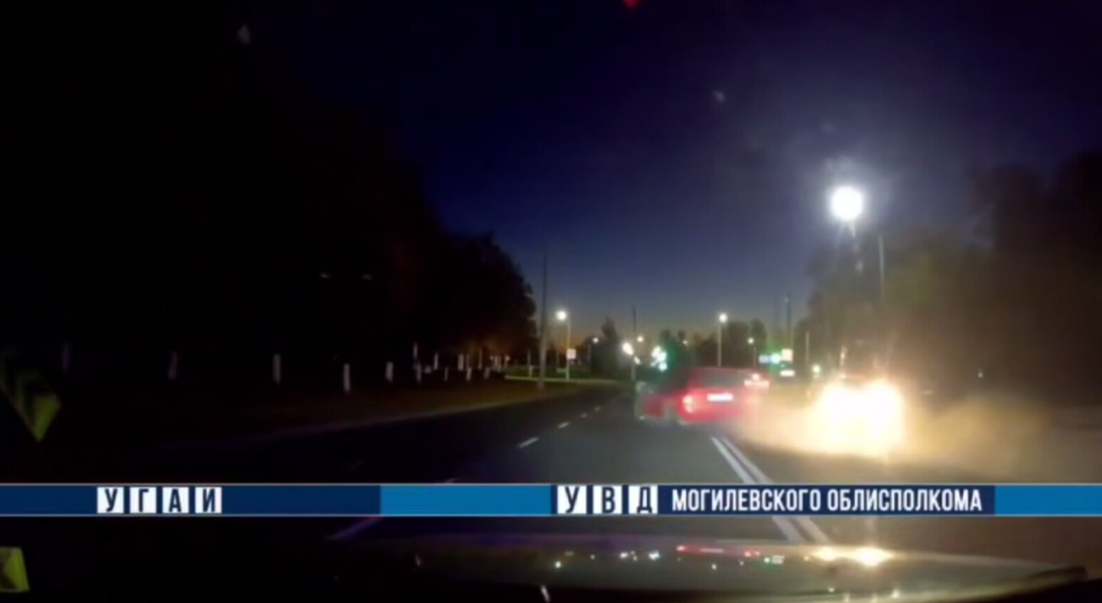 В Бобруйске пьяный подросток угнал автомобиль и пытался скрыться от ГАИ