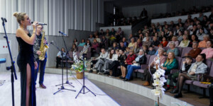 Оркестр Башкирской филармонии провел творческую встречу с молодежью в Могилеве. Фото