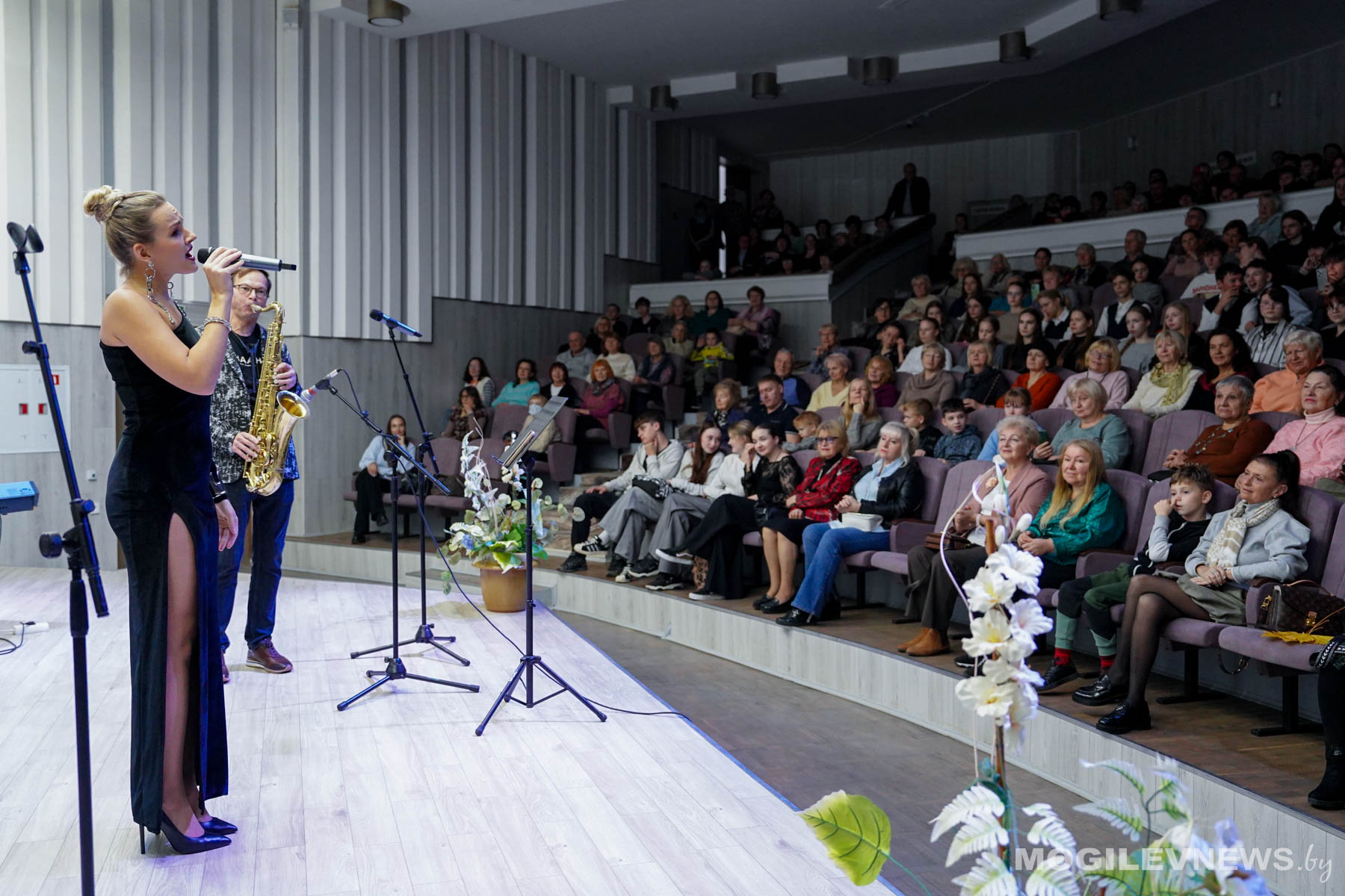 Оркестр Башкирской филармонии провел творческую встречу с молодежью в Могилеве. Фото