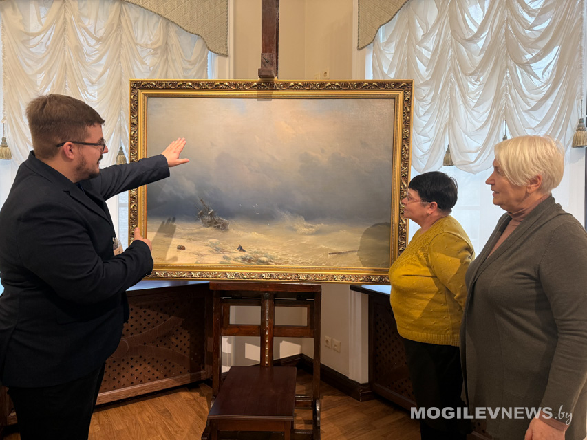 «Буря» Айвазовского в Могилеве: шедевр 1852 года можно увидеть до 18 декабря