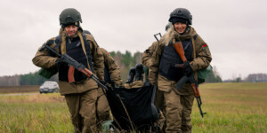 Могилевские журналисты на один день стали омоновцами. Фото