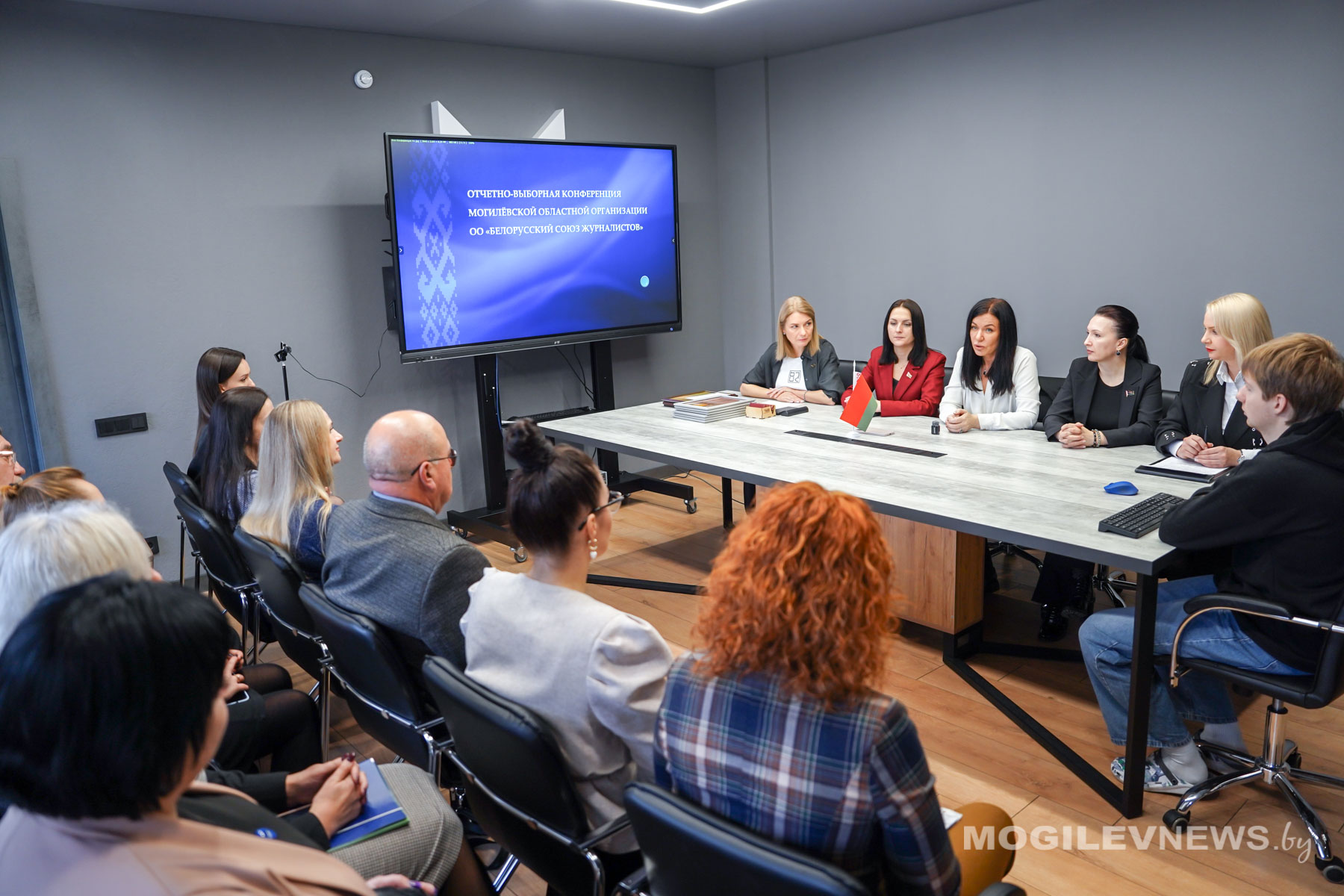 Отчетно-выборная конференция Могилевской областной организации ОО «Белорусский союз журналистов» прошла в Могилеве. Фото