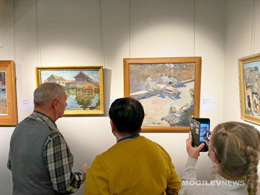 «Русский импрессионизм». Почти 40 картин из фондов Национального художественного музея экспонируются в Могилеве. Фото
