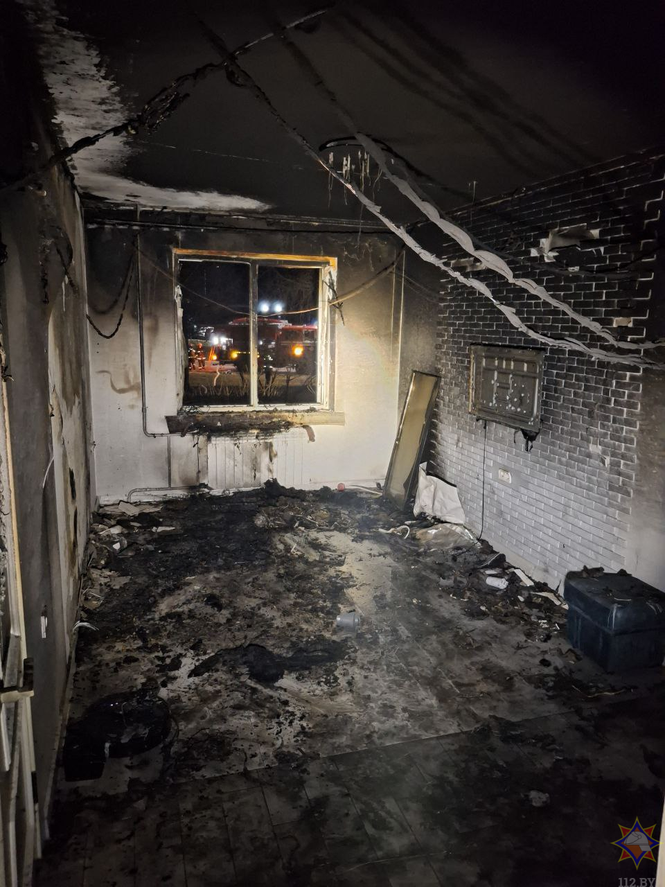 Пожар в квартире на ул. Фатина в Могилеве: причиной стало короткое замыкание