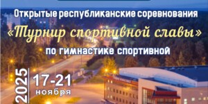 Республиканский «Турнир спортивной славы» по гимнастике пройдет в Могилеве 17–21 ноября