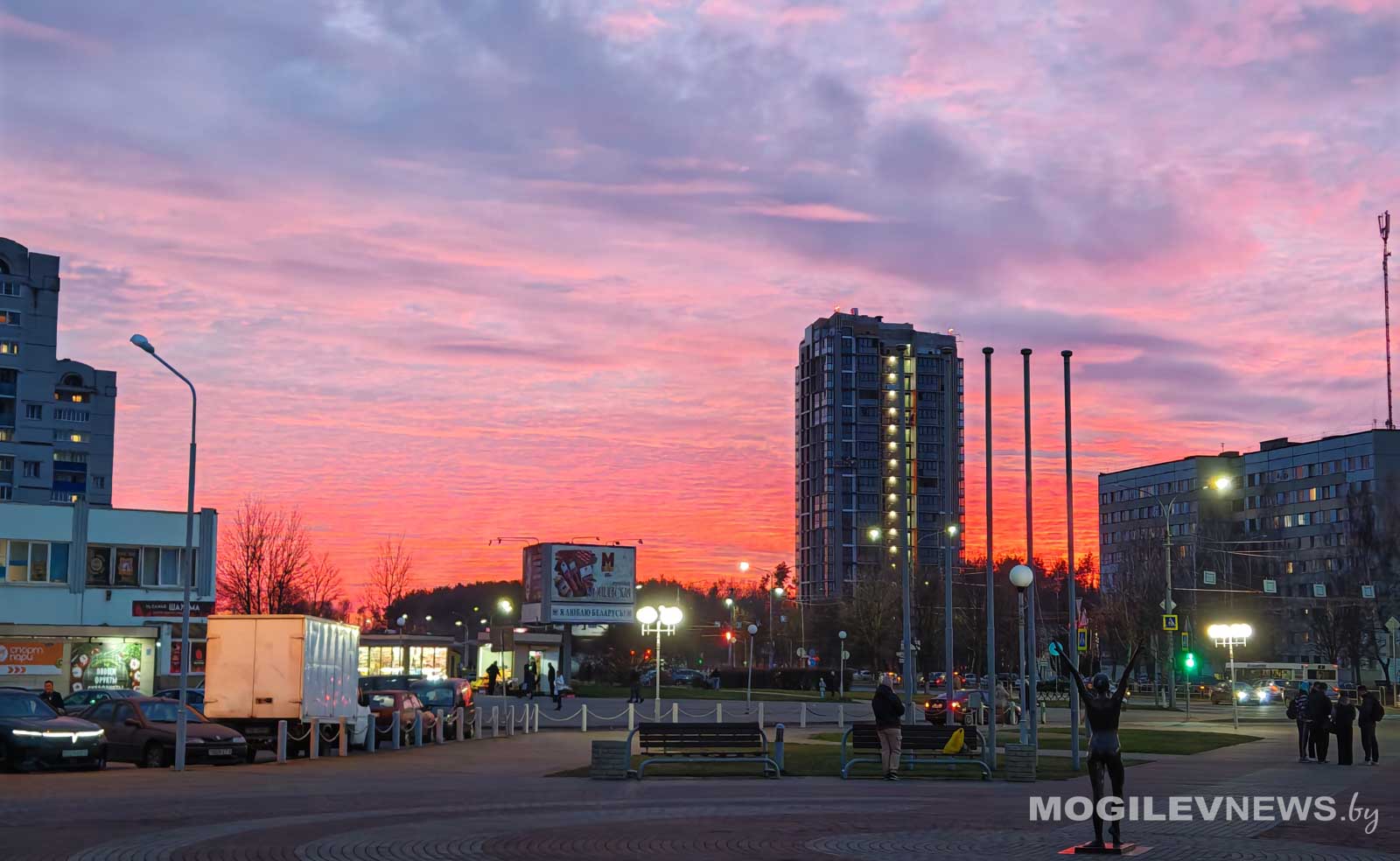 Погода в Могилевской области 16 ноября: облачно, местами туман и гололед