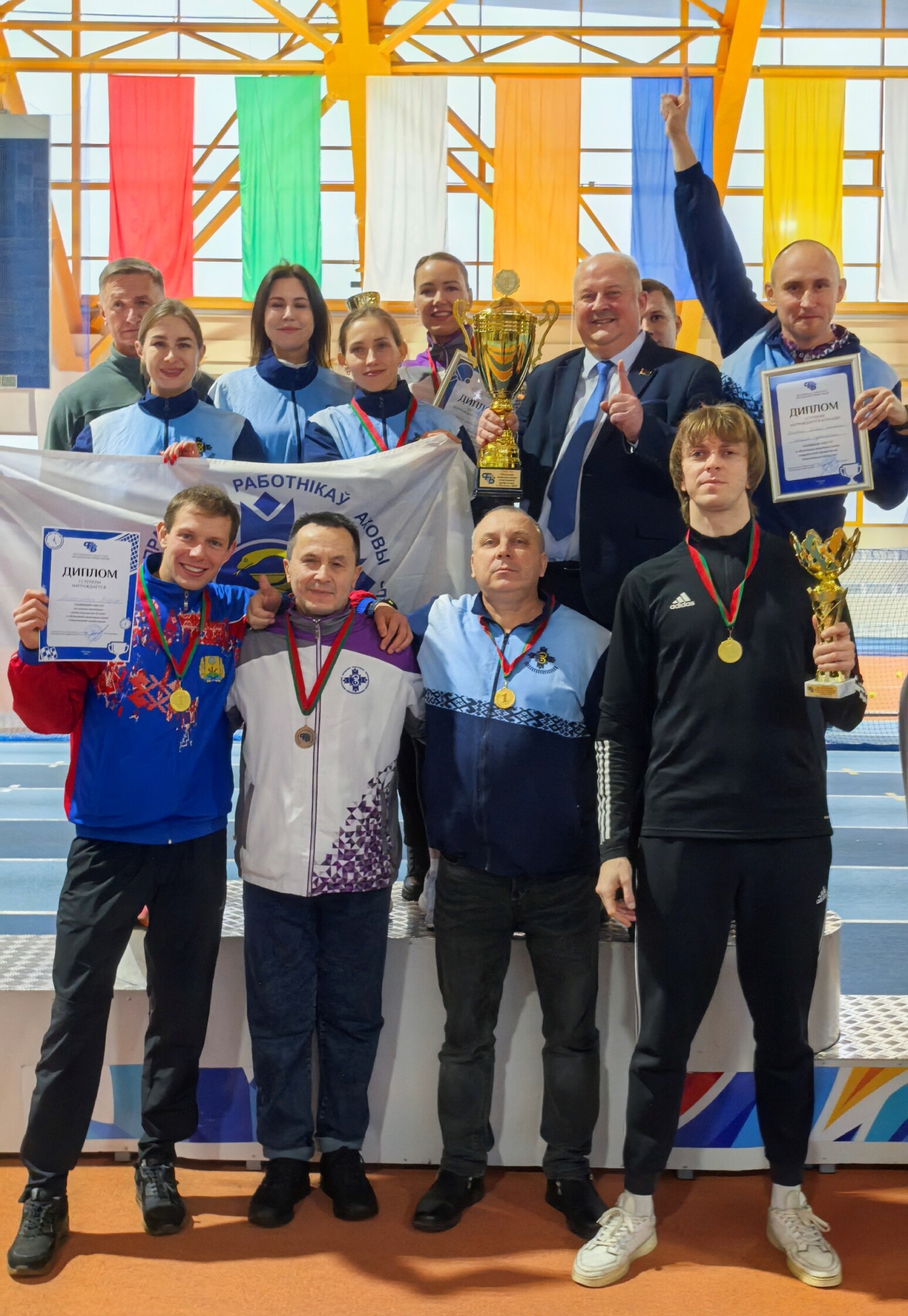 Стала известна сильнейшая спортивная команда профсоюзов  Могилевщины