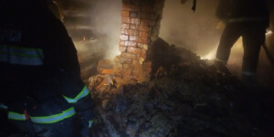 В Кричевском районе пожар в частном доме произошел из-за неисправной печи