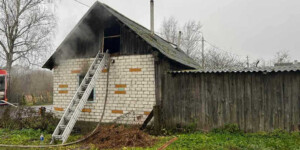 В Хотимском районе пожар в жилом доме завершился гибелью человека