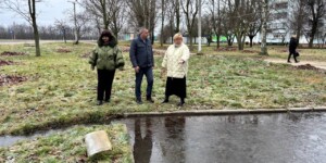 Когда исчезнет лужа в агрогородке Буйничи?