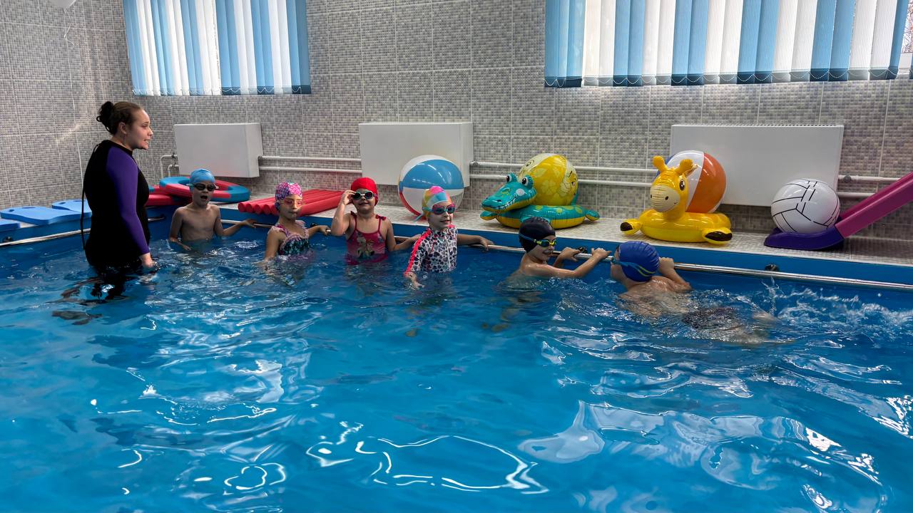 В детском саду №113 Могилева после капремонта открылся бассейн