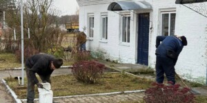 ОАО «Агрокомбинат «Восход» проводит мероприятия по благоустройству к 7 ноября