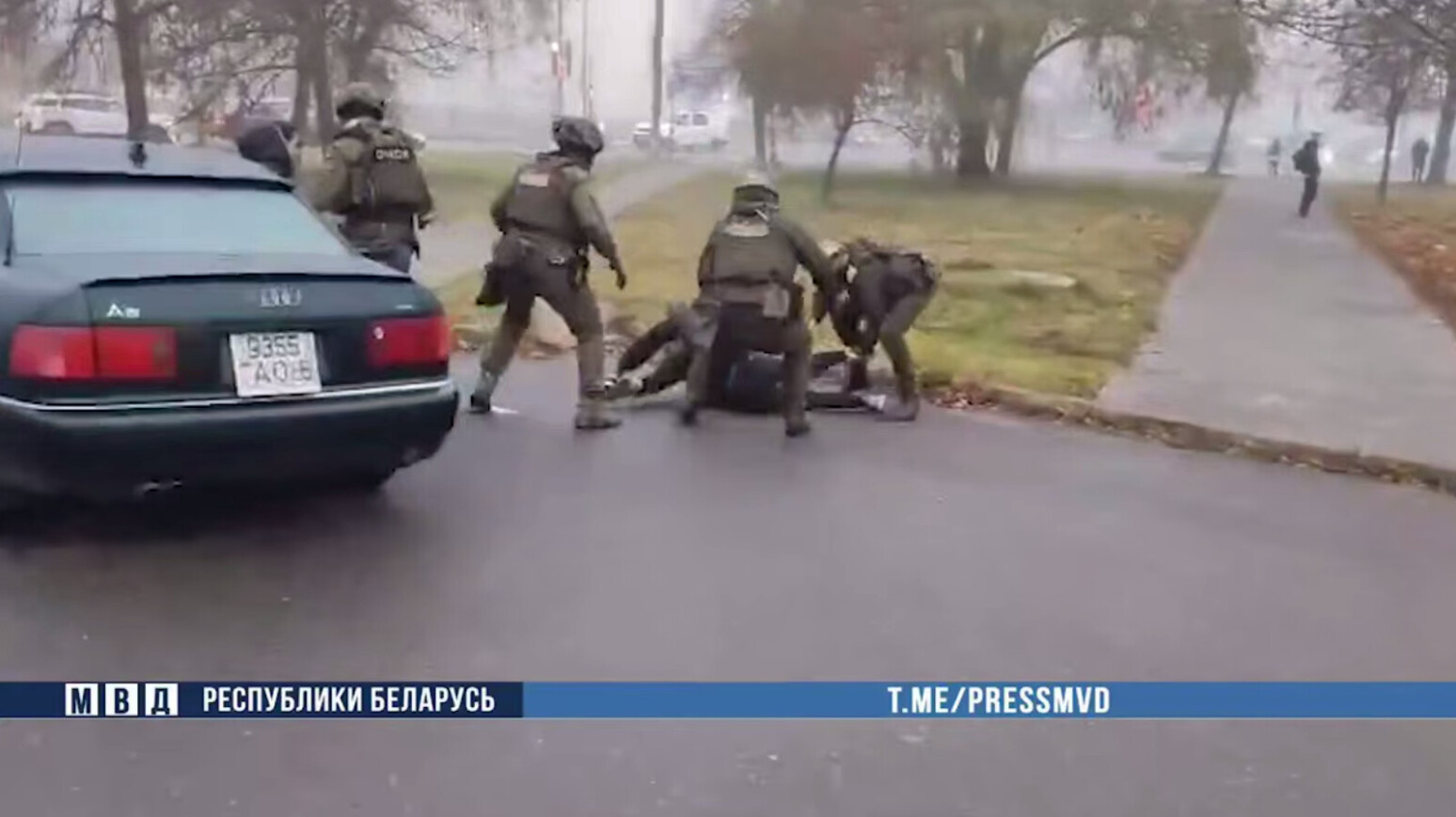 В Могилеве задержаны подозреваемые в поджоге грузовика предпринимателя