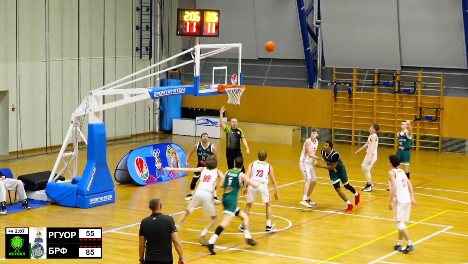 «Борисфен» уверенно обыграл РГУОР и сохраняет лидерство в чемпионате Беларуси