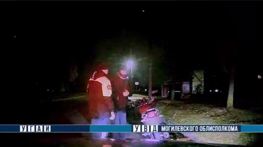 В Горках задержали 18-летнего мотоциклиста без прав и в состоянии опьянения