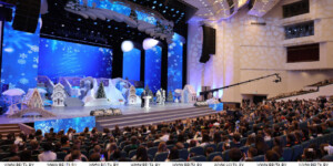 Лукашенко на главной елке страны: «Сегодня у всех детей в Беларуси равные возможности»