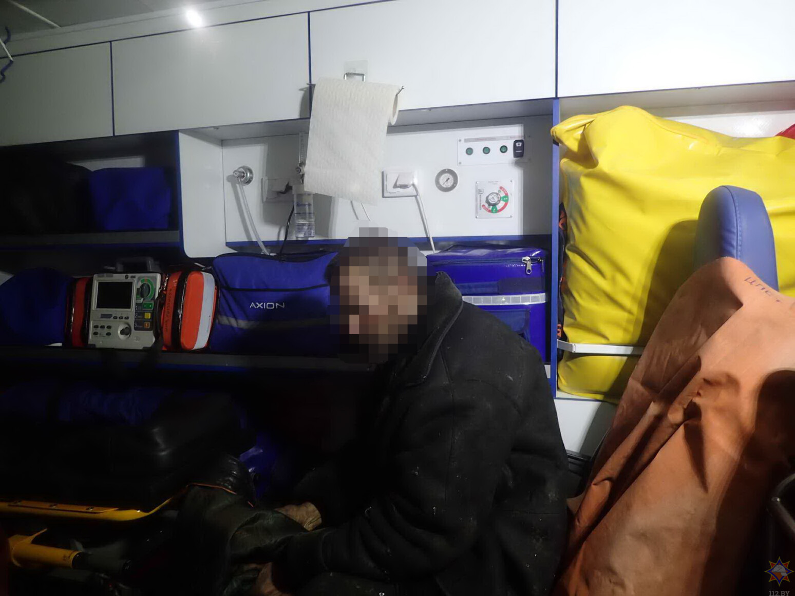 В Бобруйске пожар повредил пристройку частного дома, спасен мужчина