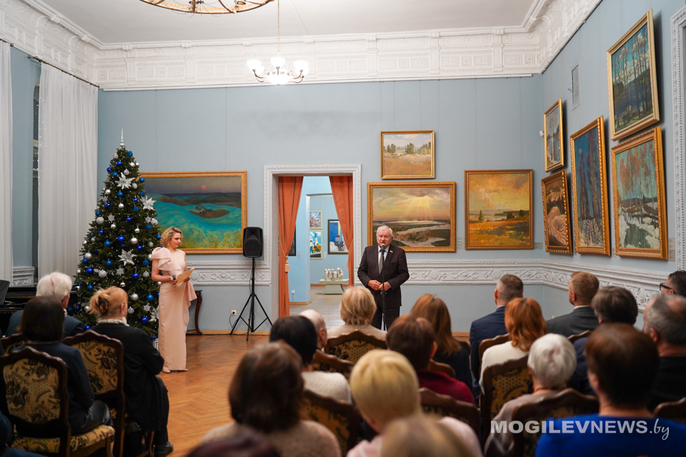 «Изобразительное искусство Приднепровского края»: новая постоянная экспозиция открылась в Могилеве. Фото