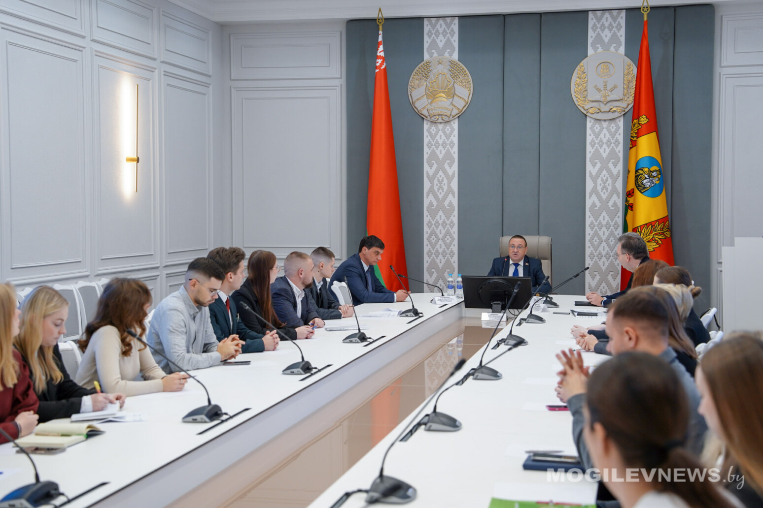 В Могилеве прошел установочный семинар для нового кадрового резерва облисполкома. Фото