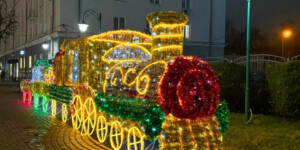 Могилев зажигает огни: как город готовится к встрече 2026 года. Фото