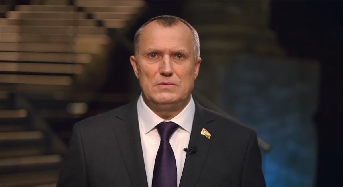 Новогоднее поздравление председателя Могилевского облисполкома Анатолия Исаченко