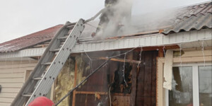 В агрогородке Воротынь Бобруйского района горел магазин