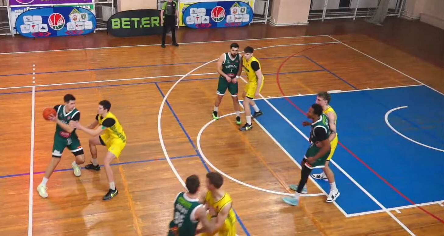 Могилевский «Борисфен» удачно стартовал в третьем круге чемпионата страны по баскетболу