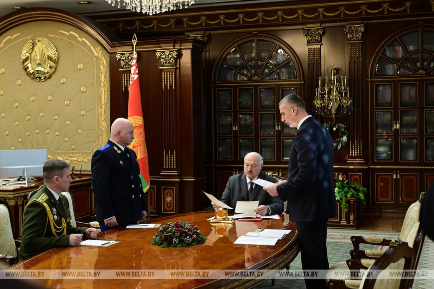 Лукашенко назначил Дмитрия Гору генеральным прокурором Беларуси