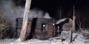 В Глусском районе на пожаре в жилом доме погиб человек