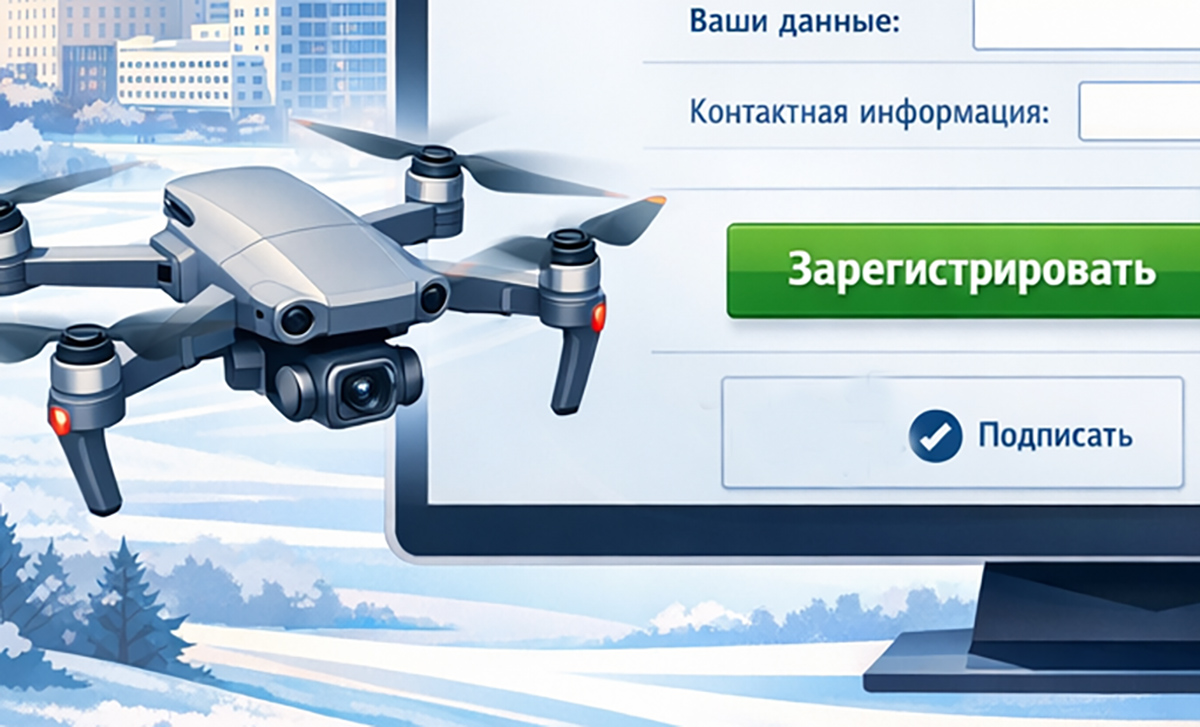 С 1 января в Беларуси учет дронов переходит в электронный формат. Что изменилось для владельцев
