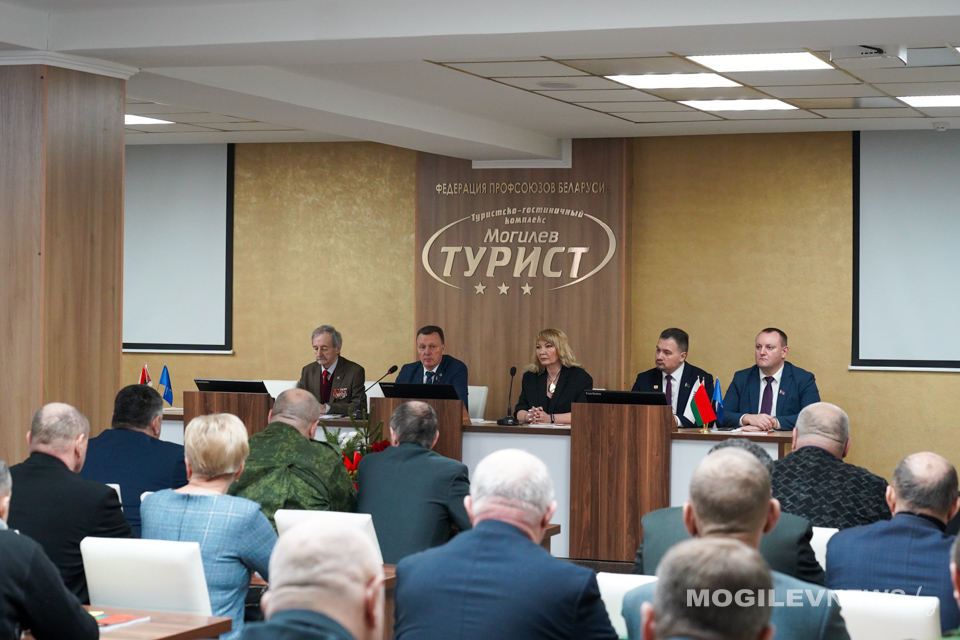В Могилеве прошел пленум Могилевской областной организации общественного объединения «Белорусский союз ветеранов войны в Афганистане». Фото