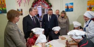 Узнали, какое учреждение посетил министр архитектуры и строительства в Могилеве. Фото