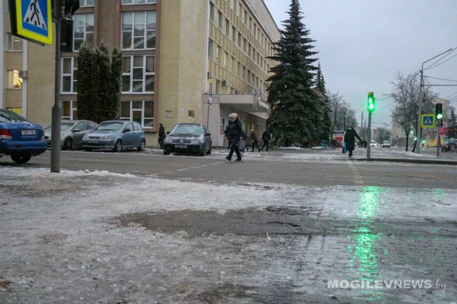 Погода на 28 января: сильная гололедица, все виды осадков и около 0°С днем в Могилевской области
