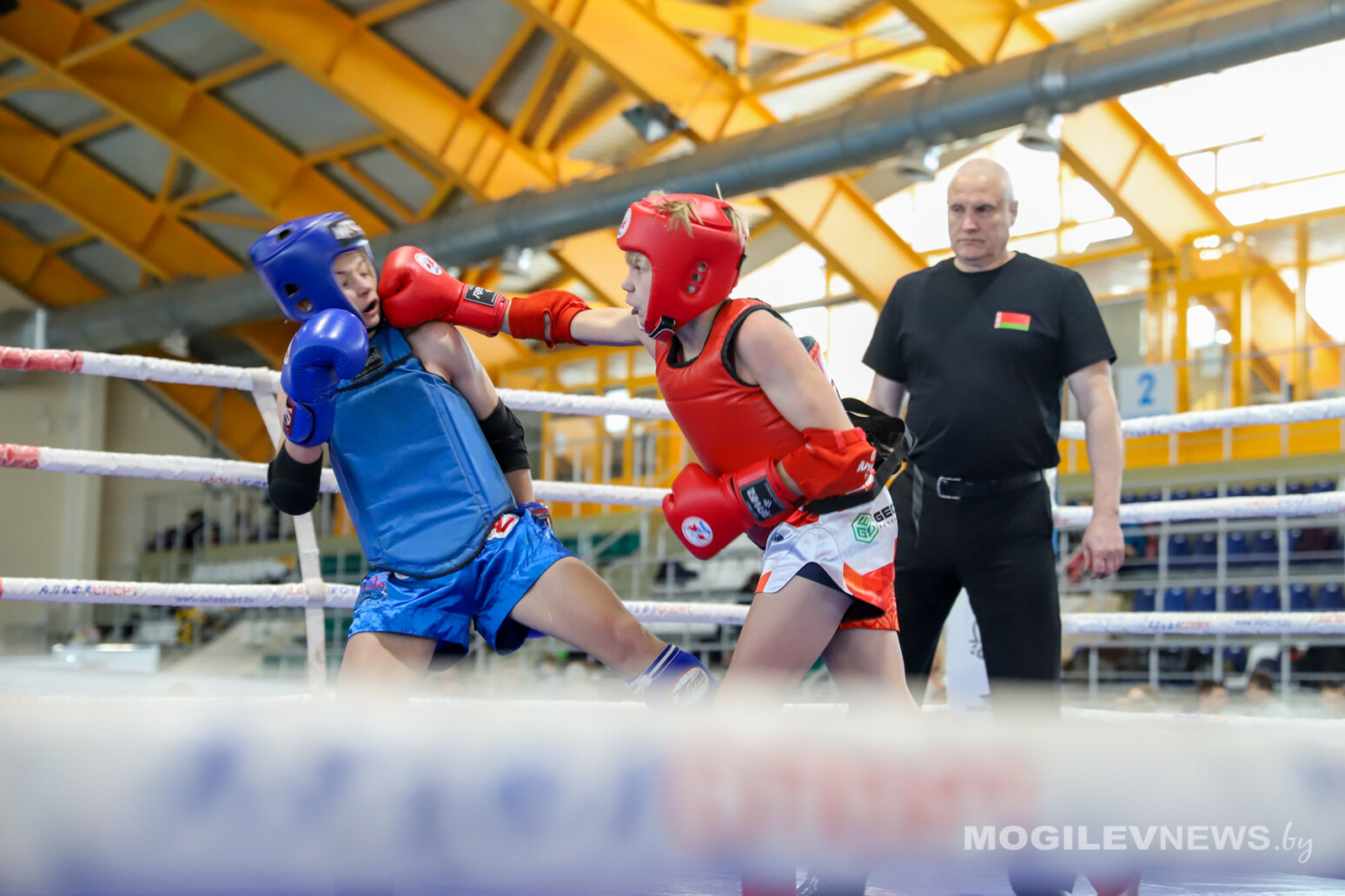 Турнир по тайскому боксу «Золотой лев» стартовал в Могилеве. Фото