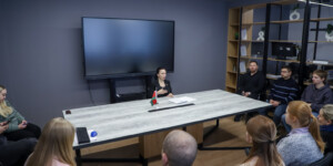 Стратегия развития глазами сенатора: Ирина Петрусевич обсудила с коллективом информагентства итоги Всебелорусского народного собрания