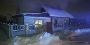 Ночной пожар в Осиповичах: 39-летний хозяин дома в крайне тяжелом состоянии