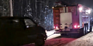 Непогода на Могилевщине: за сутки спасатели 13 раз выезжали на помощь транспорту