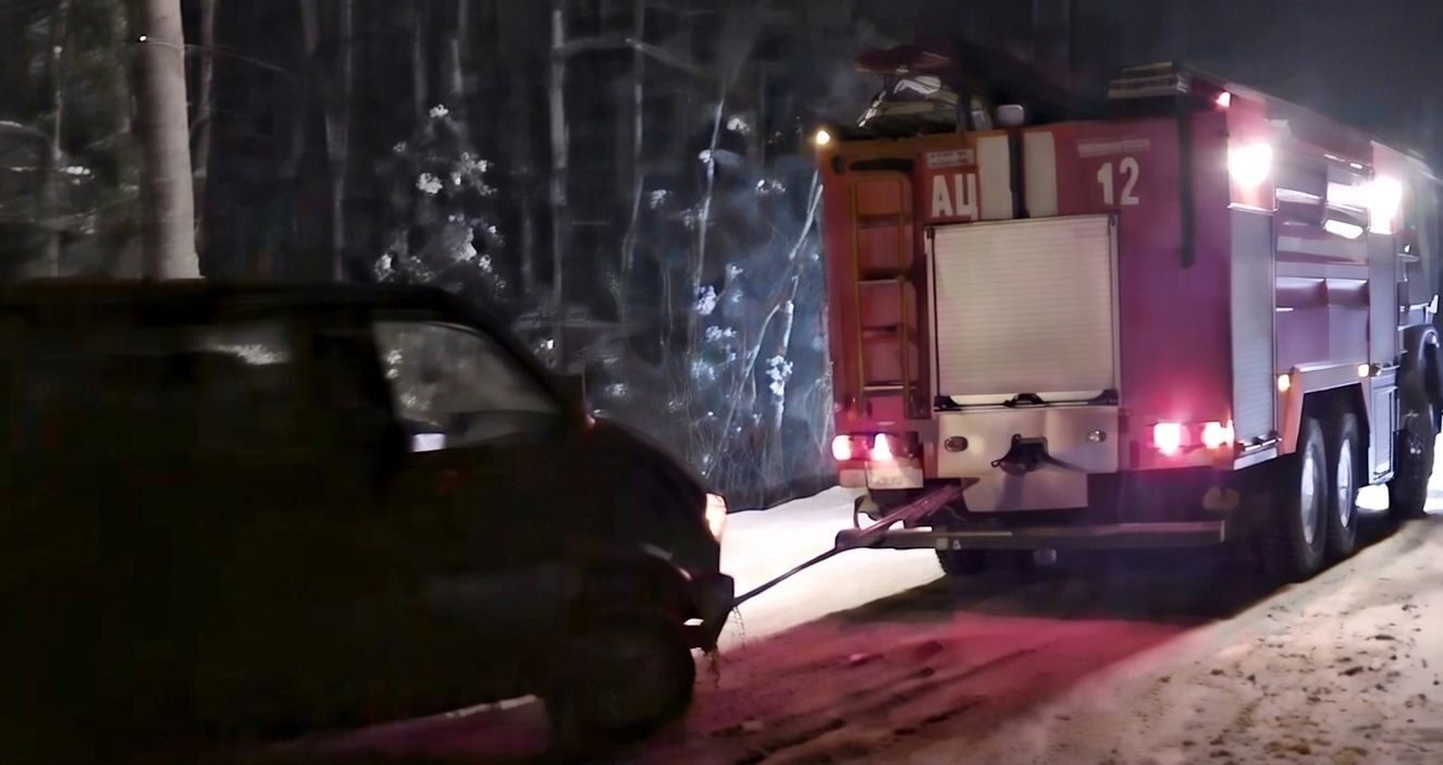 Непогода на Могилевщине: за сутки спасатели 13 раз выезжали на помощь транспорту