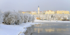 Погода на 31 января: до -27°С в ночные часы, сильный гололед в Могилевской области