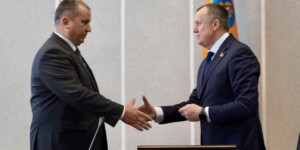 В Чаусском райисполкоме новый председатель. Им стал Сергей Дорожкин