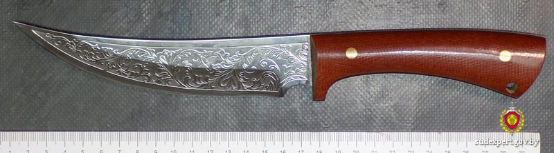 Восточный клинок похитил подвыпивший мужчина на глазах у хозяина в Осиповичах